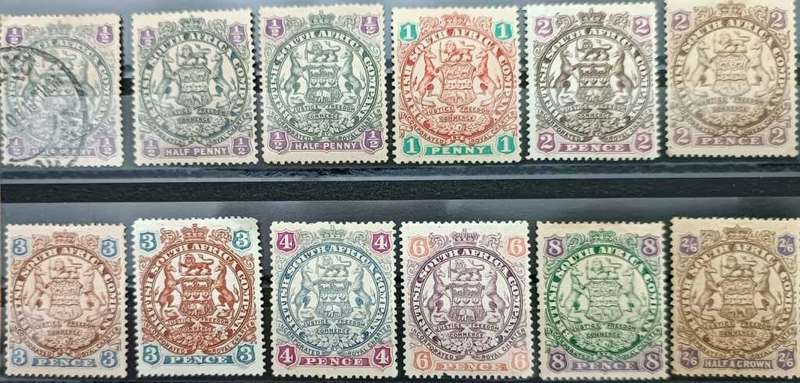 BSAC - DEF Issue - Part of Set with a few FU and MM Stamps with Good Value!!