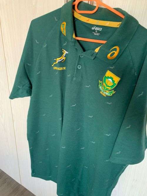 Springbok Player Issue Golf Shirt.