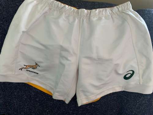 Springbok match worn shorts. 3XL