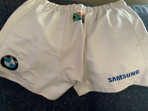 Springbok match worn shorts. 3XL