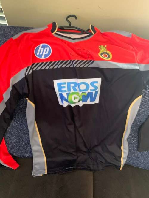 RARE AB de Villiers signed RCB shirt