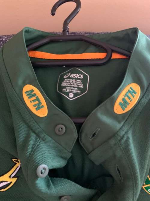 Springbok player issue golf shirt 2XL