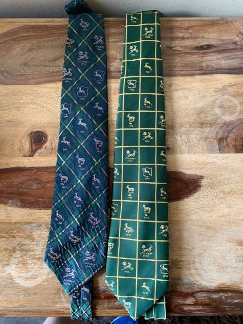 rare springbok ties (both ties