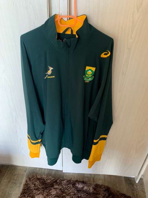 Springbok player issue anthem jacket. 3xl