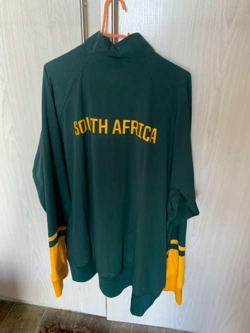 Springbok player issue anthem jacket. 3xl