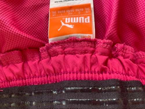 bulls pink match worn shorts. 3xl