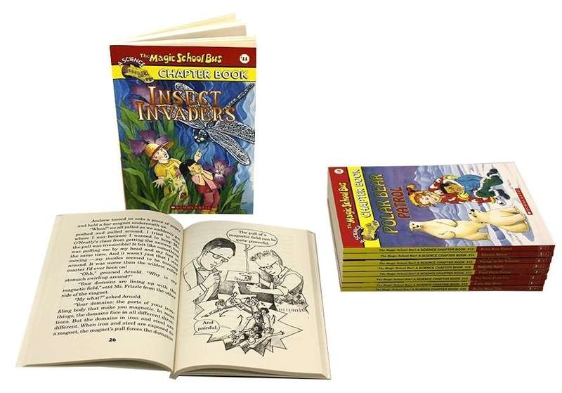 Magic School Bus Discovery Set 2 | 10 Books & 12 Cd's