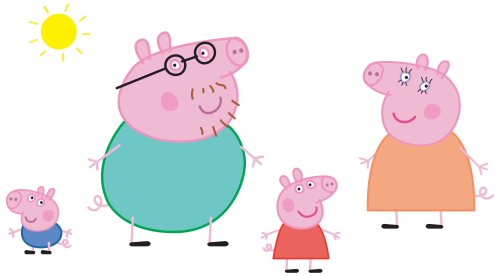 Peppa Pig 10 Book Bag