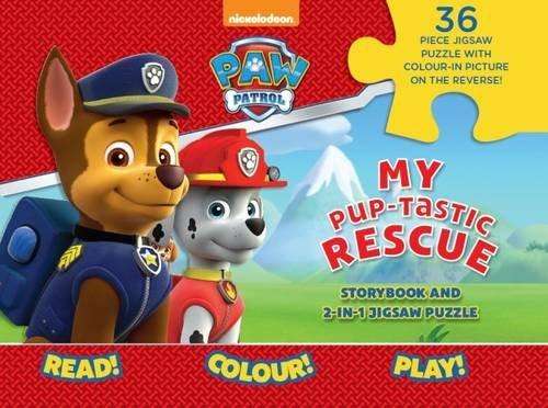 Paw Patrol Jigsaw Book - My Puptastic Rescue