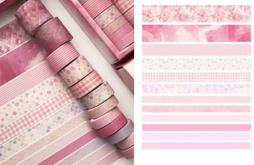 Washi Tape - Cherry Pink Party (12)
