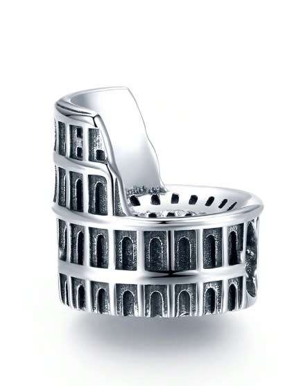 Pandora bracelet compatible - S925 Sterling Silver Colosseum Charm