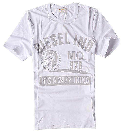 MEN'S DIESEL T-SHIRT WHITE SIZE M