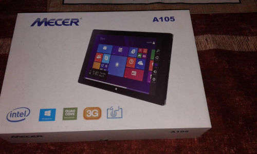Mecer A105-W10 10.1" 32GB 3G Tablet - Black