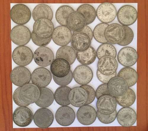 South African Threepence Silver 1952 x 46