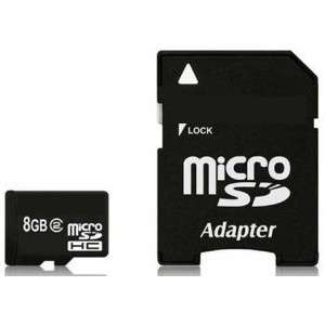 8GB Micro SD Card **Free adaptor** BRAND NEW