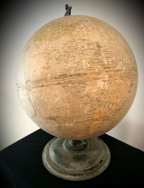 Philip's Challenge Globe 13.5 inch diameter1920s