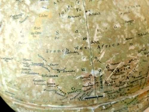 Philip's Challenge Globe 13.5 inch diameter1920s