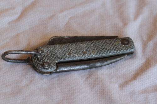 Joseph Rodgers of Sheffield England British Naval Jack Knife with Belt Loop