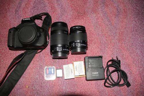 Canon 600d with 32gig SD with tripod
