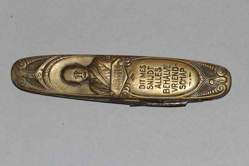 Genl Hertzog - frienship pocket knife