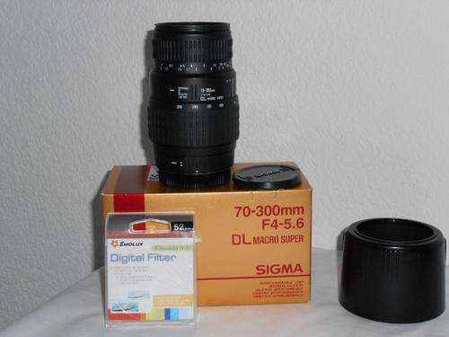 Sigma 70 - 300mm 1:4 - 5.6 DL Macro Super