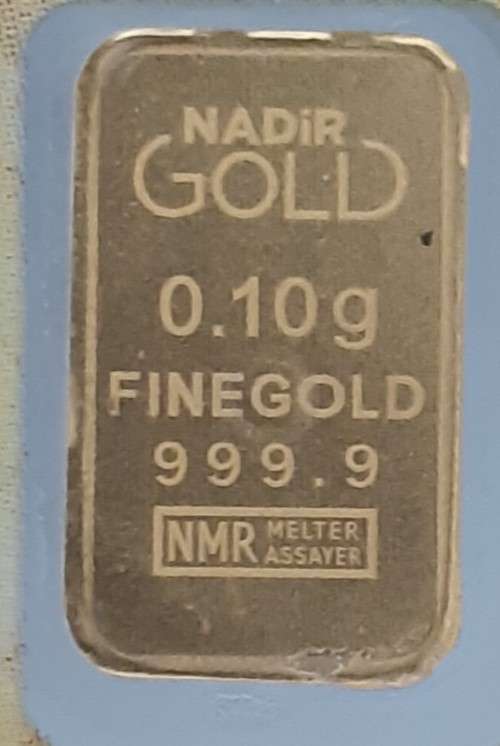 24K Gold fractional bar