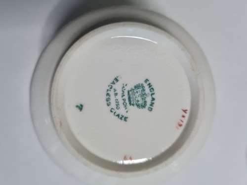 Coalport King Edward VII Coronation June 26th,1902 Tea Cup Saucer