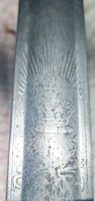 Victorian gothic hilted British Infantry Officers sword 1822 pattern