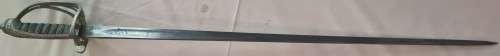 Victorian gothic hilted British Infantry Officers sword 1822 pattern