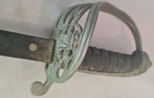 Victorian gothic hilted British Infantry Officers sword 1822 pattern