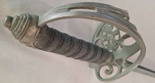 Victorian gothic hilted British Infantry Officers sword 1822 pattern