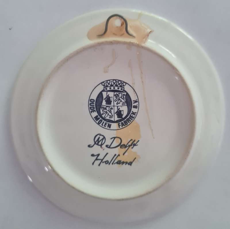 OUDE MOLEN FABRIEK B.V. DELFT MINI PLATE