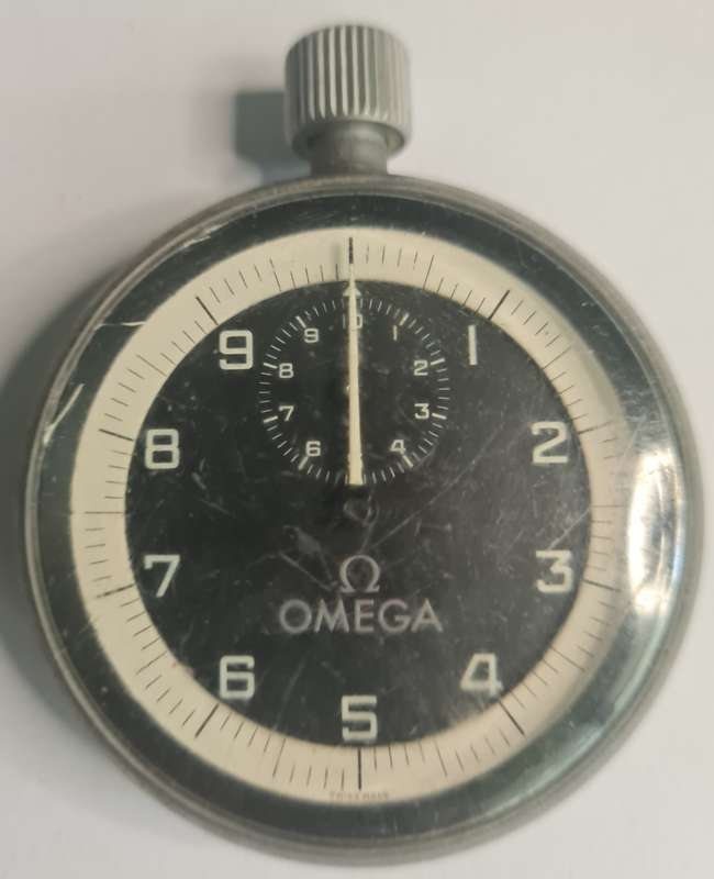 Omega mechanical stopwatch
