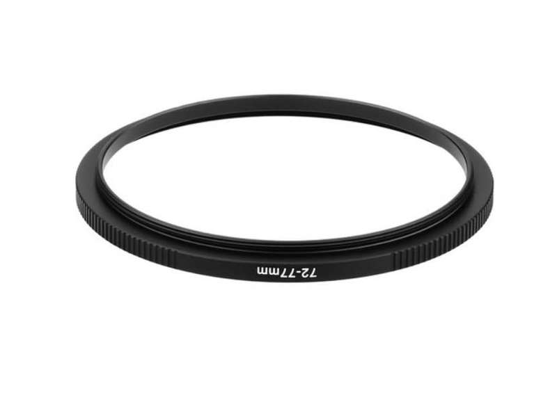 Sensei PRO 72-77mm Aluminum Step-Up Ring. In original box.