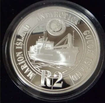 RSA Proof Silver R2 Crown of 2008  Antartica