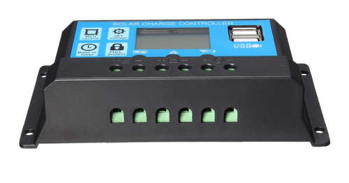 Solar Charge Controller Dual USB Port LED Indicator PWM Solar Controller - 10A LOW SHIPPING FEES!!!