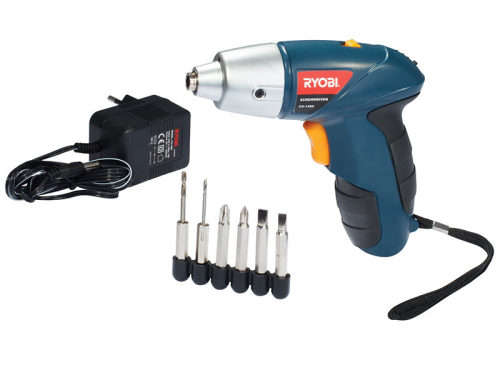 Ryobi Cordless Screwdriver 6 Piece In Blister Pack (Cs-1480) 4.8v  LOW SHIPPING FEES!!!