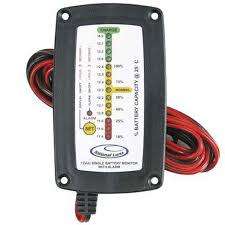 National Luna Single Recess Battery Monitor  LOW SHIPPING FEES!!!