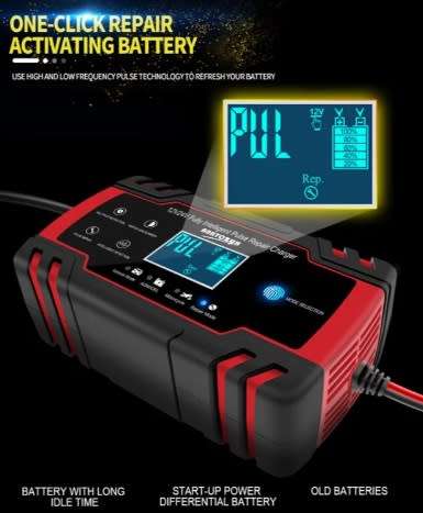 12V/24V 8A Intelligent Automatic Fast Battery Charger With 3-Stage Charging LOW SHIPPING FEES!!!