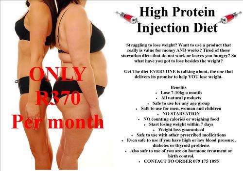 High Protein Injection diet