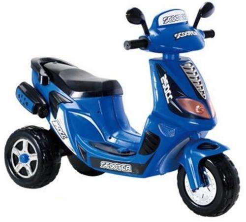 Ride-on battery operated scooter - Blue