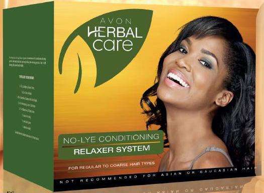 Avon Herbal Care No-Lye Conditioning Relaxer System