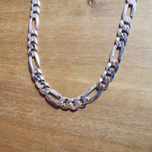 Sterling Silver Figaro Bracelet