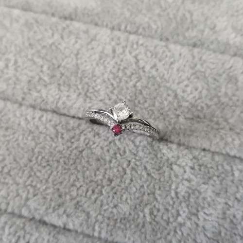 Sterling Silver Bridal Ring Set