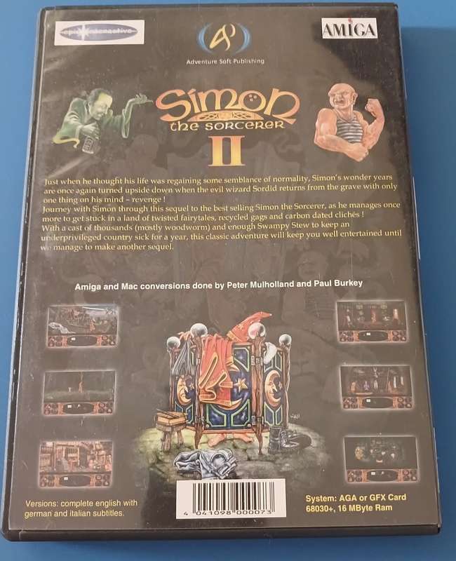 Simon the Sorcerer 2 for the Commodore Amiga
