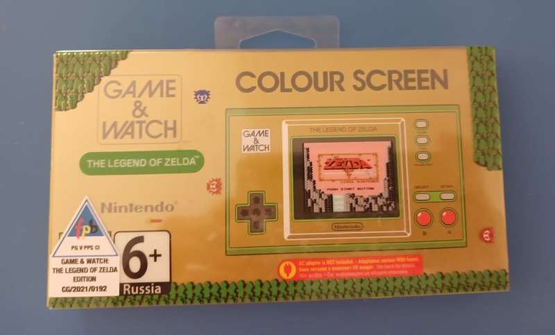 The Legend of Zelda - Nintendo Game and Watch (European edition)
