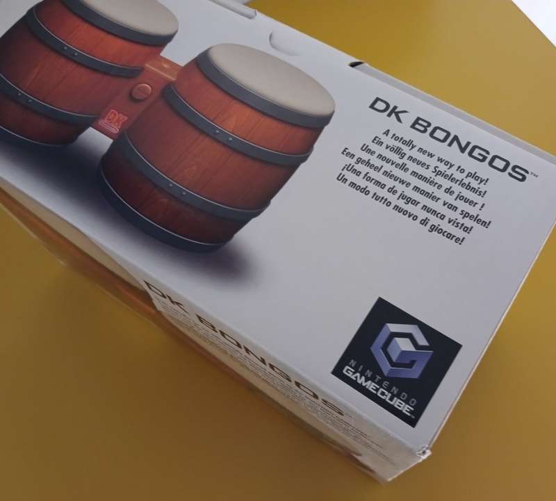 Donkey Konga with Bongos Controller for the Nintendo GameCube