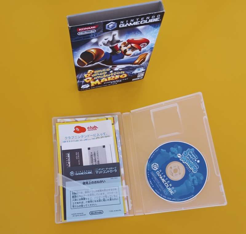 Dance Dance Revolution with Mario including Freeloader for the Nintendo GameCube