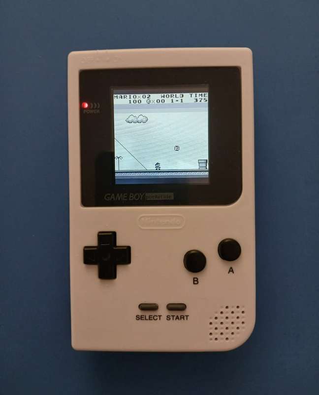 Nintendo Game Boy Pocket Light with upgraded display and Ever Drive