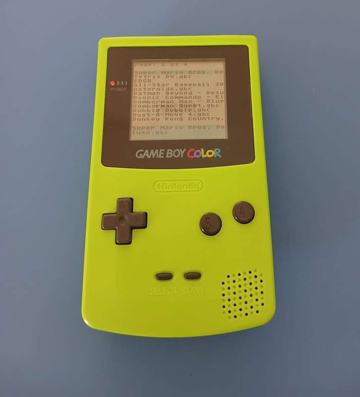 Nintendo Game Boy Color with GB Pro+